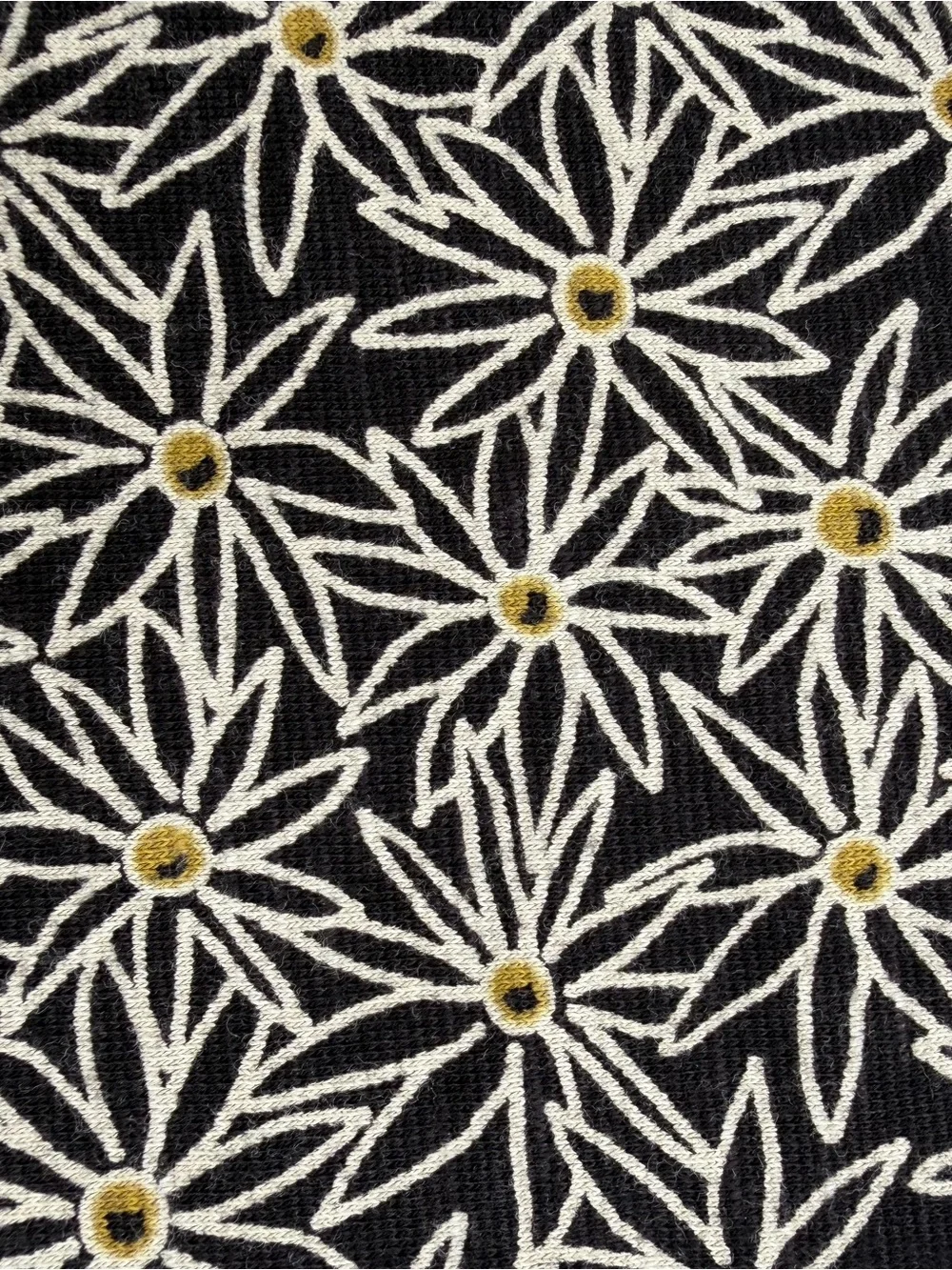 Toad&Co Black and White Floral Mini Skirt